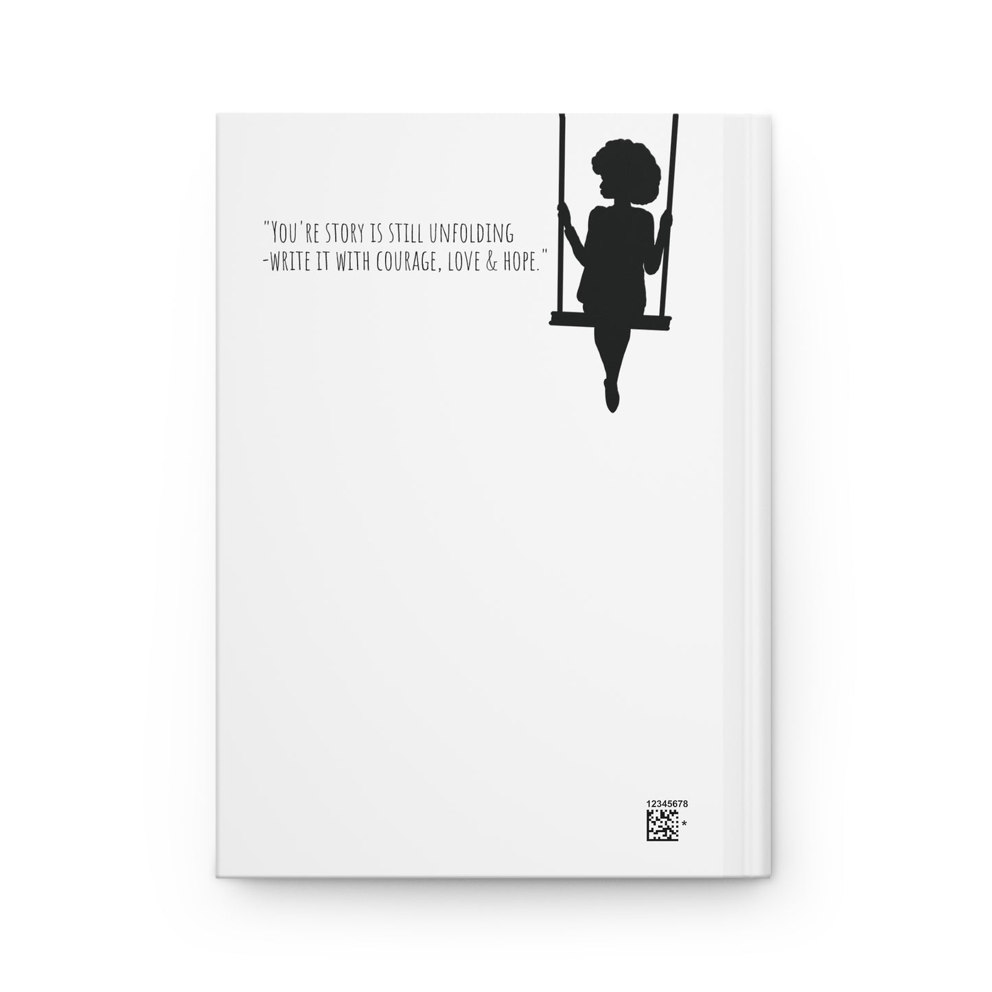 She will not fall: Hardcover Journal Matte