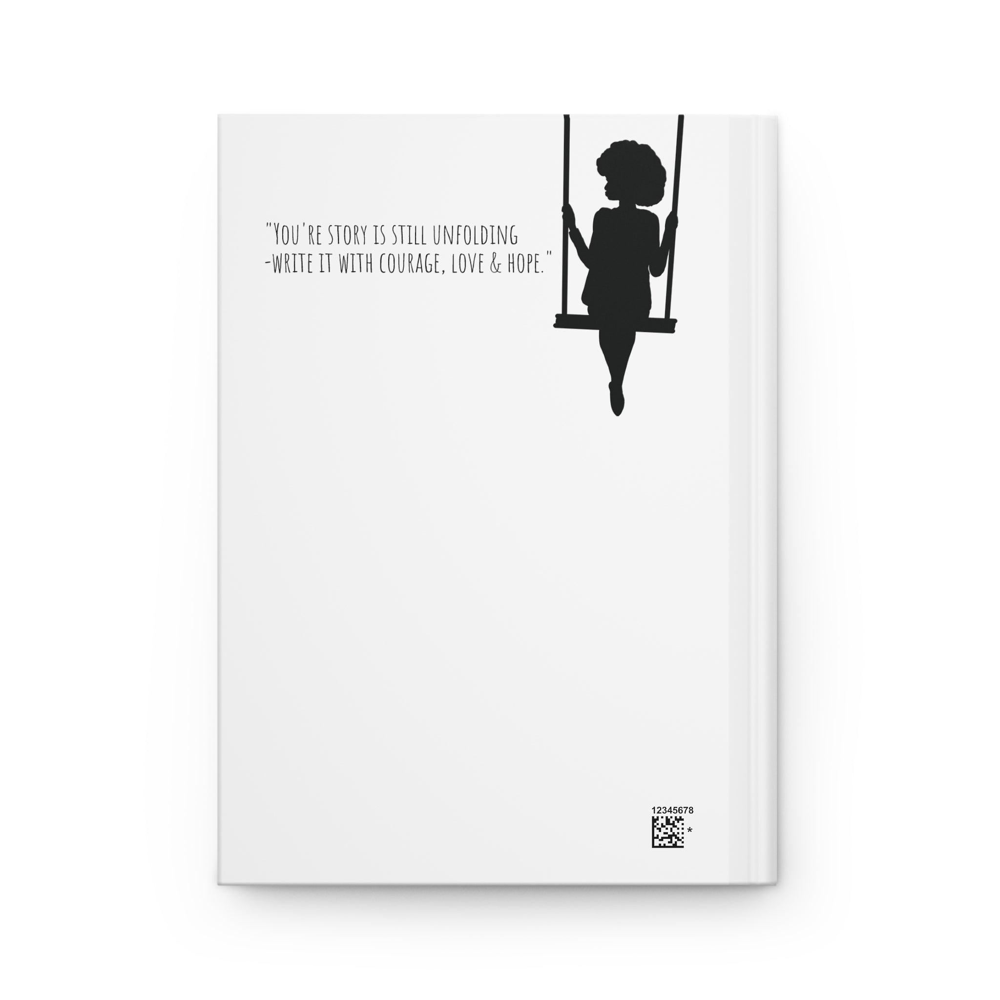 She will not fall: Hardcover Journal Matte