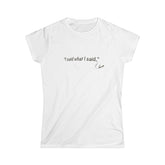 Women's Softstyle Tee