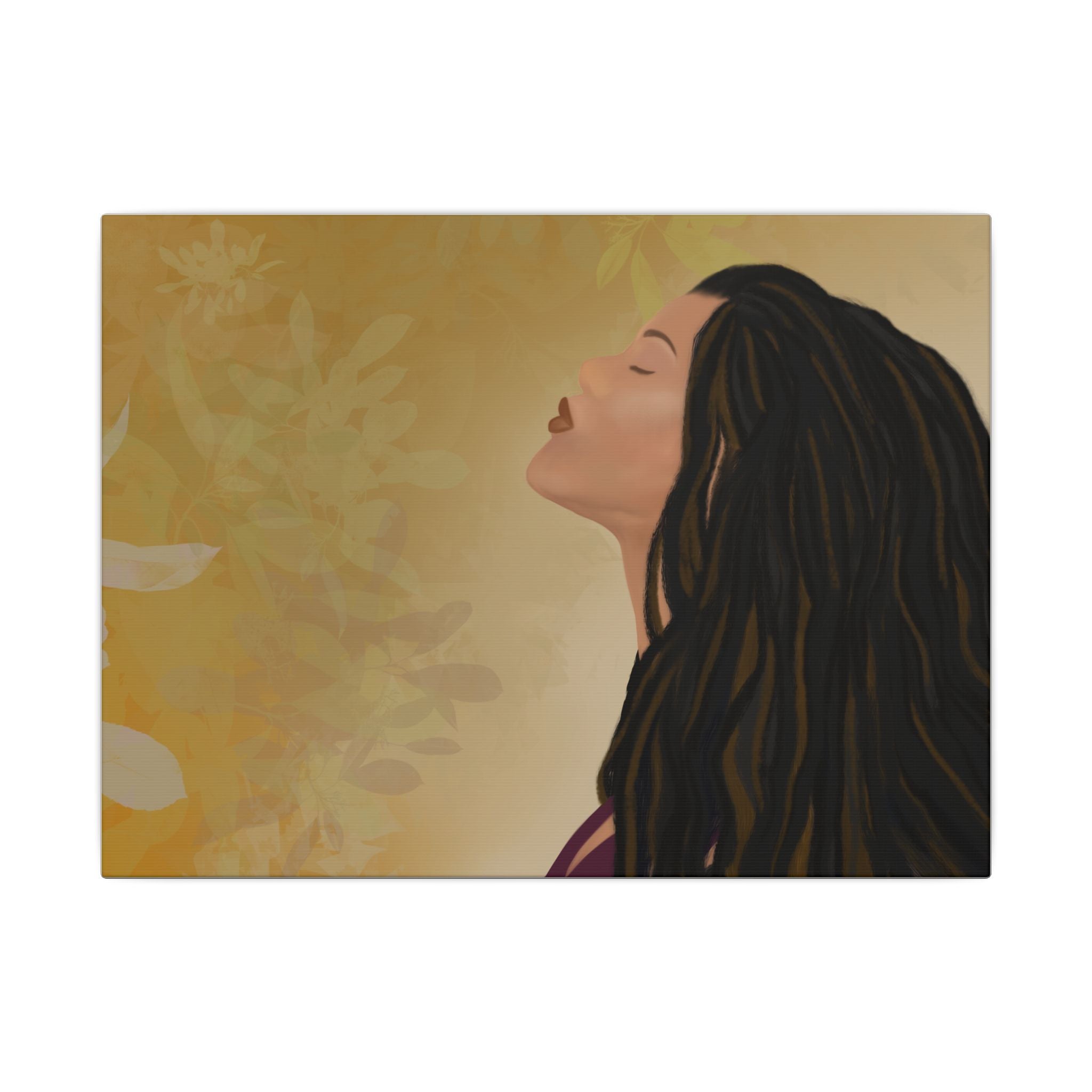 Breathe In Your Power Matte Canvas, Stretched, 0.75" (Multi-Size)
