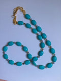 Ocean Poise Necklace
Handmade Turquoise Beaded Necklace – CNDC Made