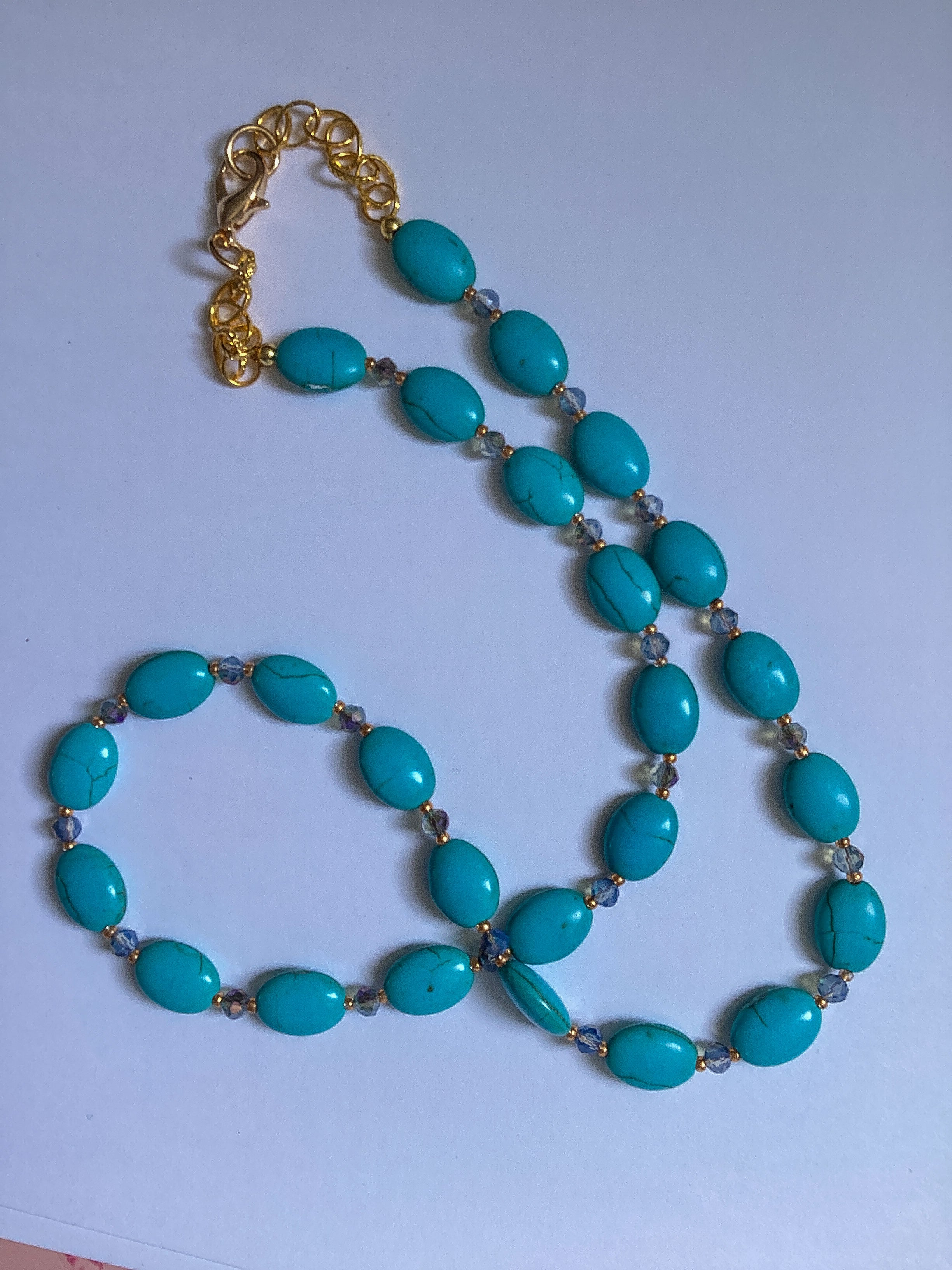 Ocean Poise Necklace
Handmade Turquoise Beaded Necklace – CNDC Made