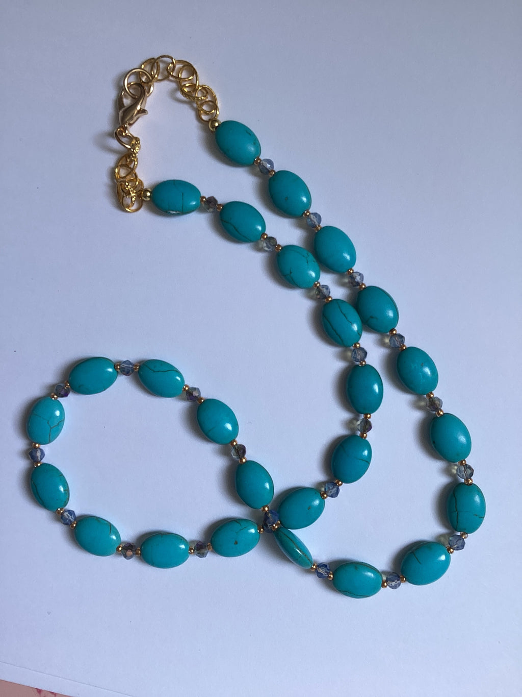 Ocean Poise Necklace
Handmade Turquoise Beaded Necklace – CNDC Made
