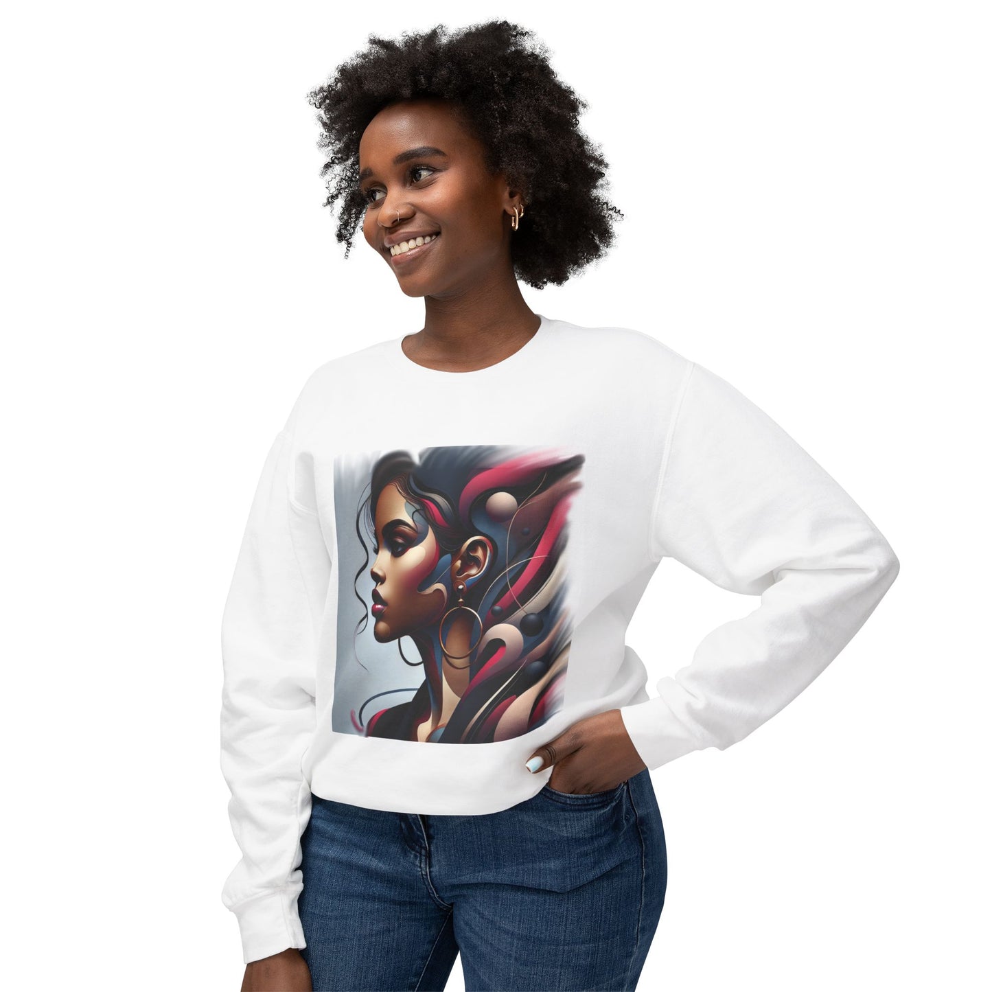 Unisex Lightweight Crewneck Sweatshirt
