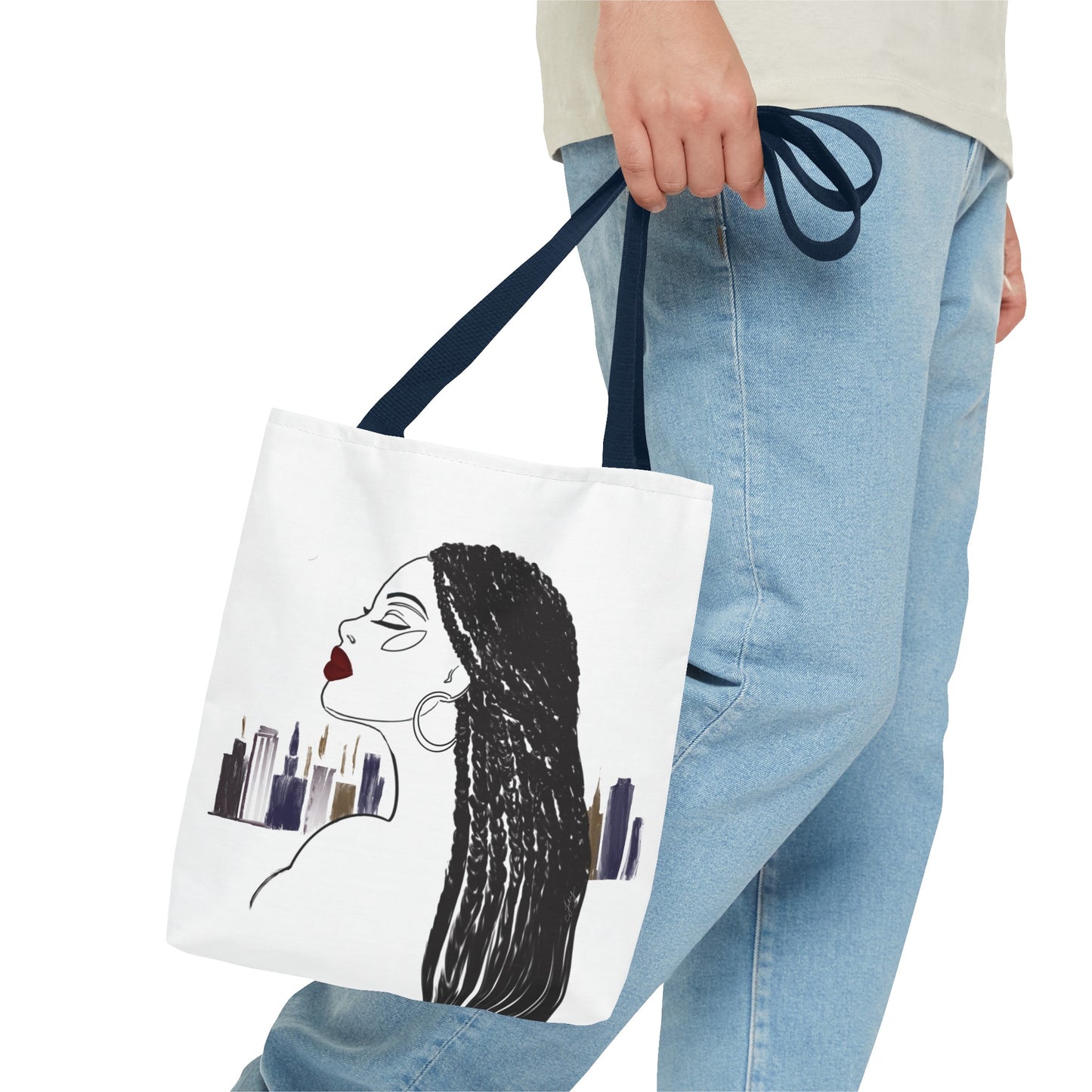 City bound tote bag