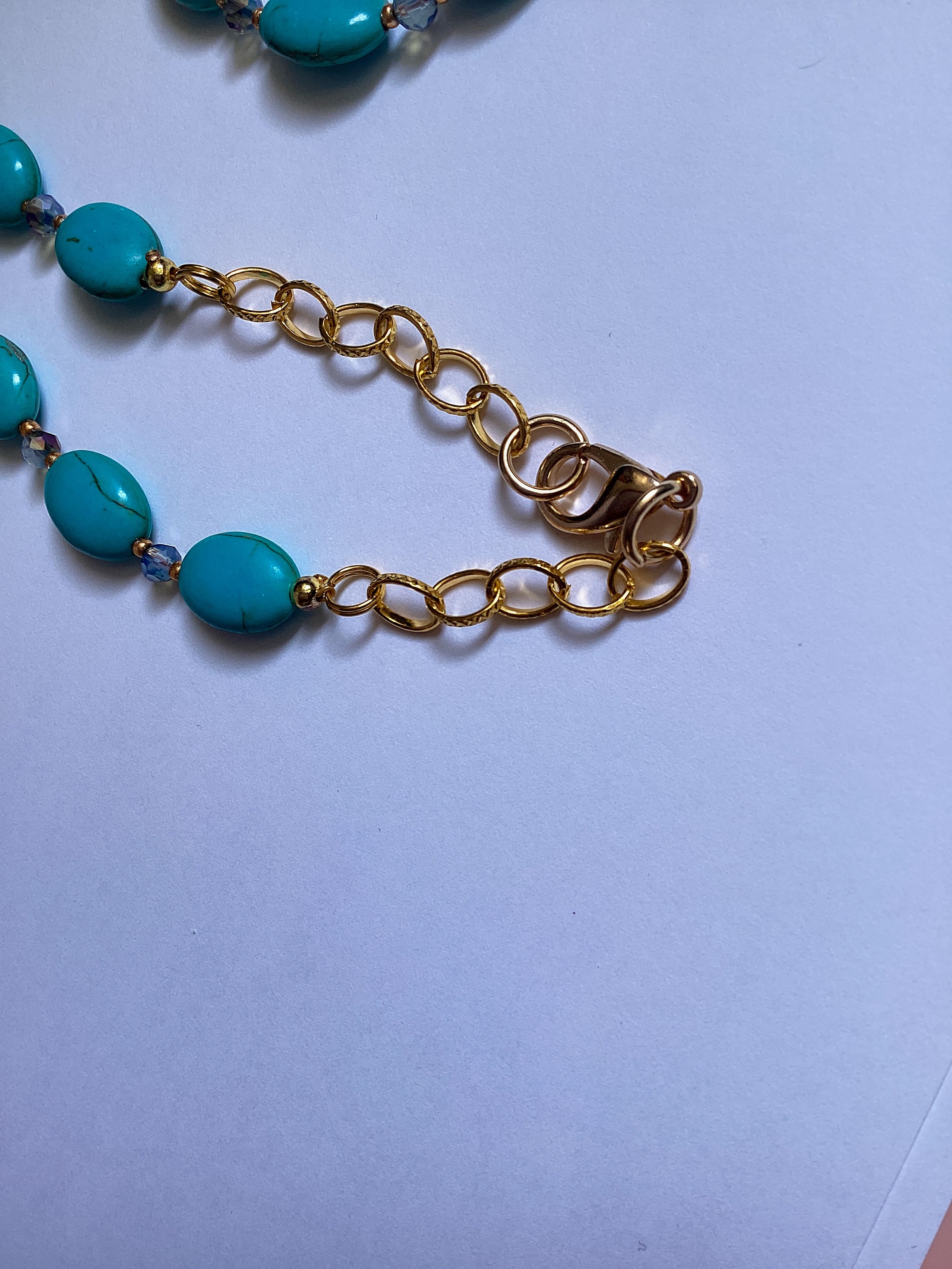 Ocean Poise Necklace
Handmade Turquoise Beaded Necklace – CNDC Made