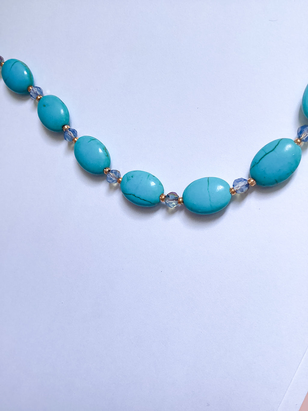Ocean Poise Necklace
Handmade Turquoise Beaded Necklace – CNDC Made