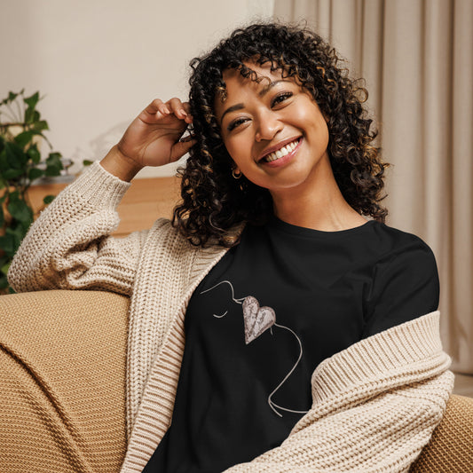 Affirmation word - Women's Relaxed T-Shirt