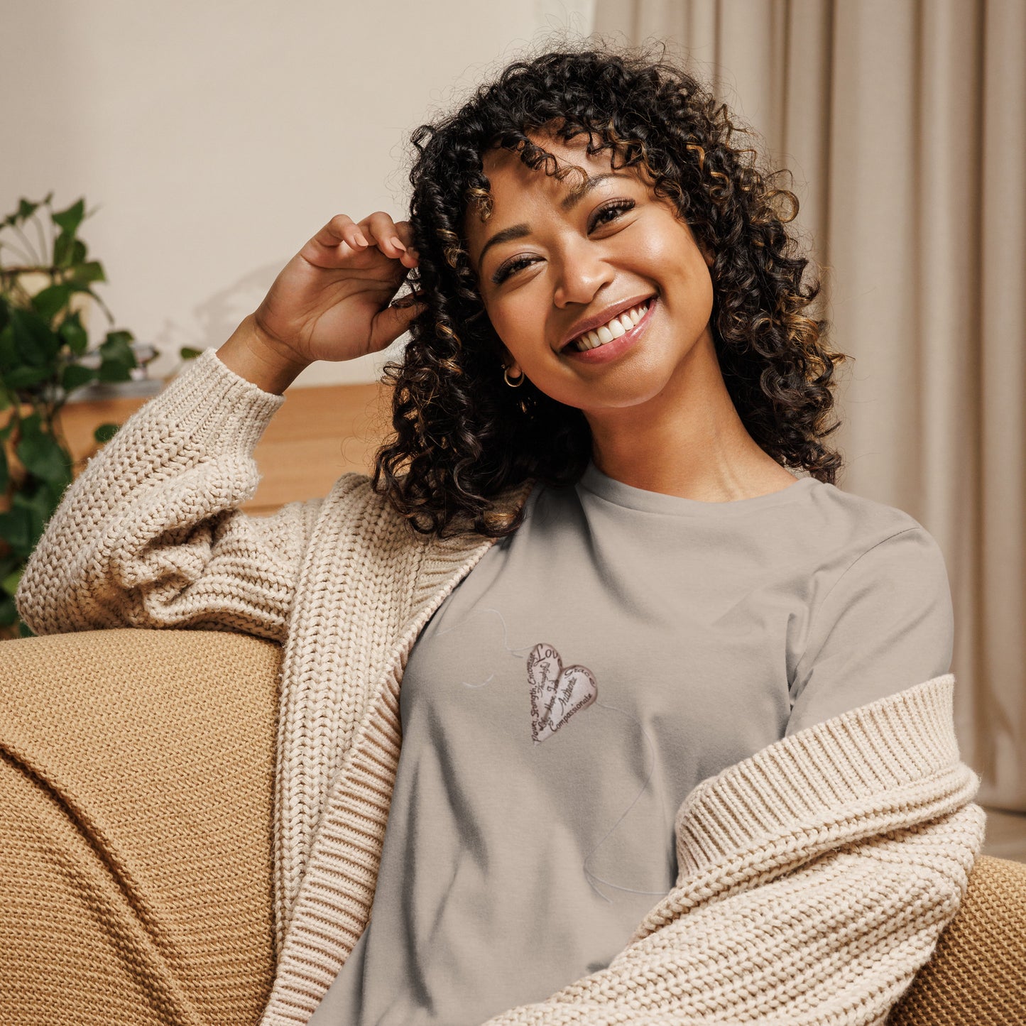 Affirmation word - Women's Relaxed T-Shirt